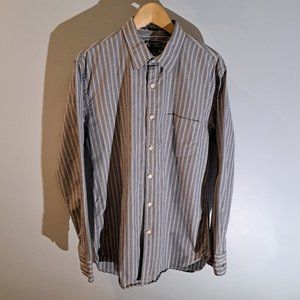 J. Crew Haberdashery 80's 2-Ply men's large long sleeve button down shirt